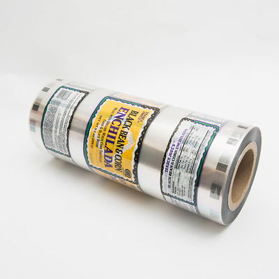 Commestibile laminato di riserva di stampa su ordinazione della stagnola del rotolo di film di imballaggio di plastica dell'OEM