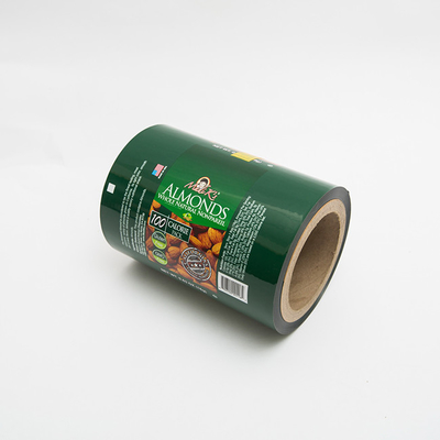 Rotolo di film plastico dell'involucro del film di imballaggio per alimenti della mandorla 0.63OZ Logo Printed