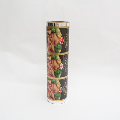 Salsiccia d'imballaggio Ham Meat Pieces Seal di EVOH VMPET Tray Printed Lidding Film Food