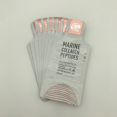 Speciale a forma di ha laminato il piccolo sacchetto di plastica della chiusura lampo per la crema di fronte
