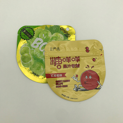 Su ordinazione a perfetta tenuta di CPP dell'ANIMALE DOMESTICO a forma di insacca la serratura di plastica VMPET dello zip