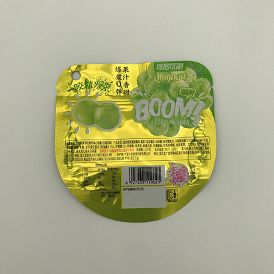 La saldatura a caldo del grado dello spuntino della chiusura lampo insacca il ODM di plastica del sacchetto della chiusura lampo stampato abitudine