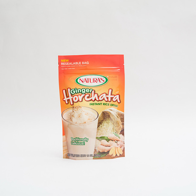 14OZ ha stampato il supporto di plastica sulle borse d'imballaggio a chiusura lampo su ordinazione del riso istantaneo del sacchetto