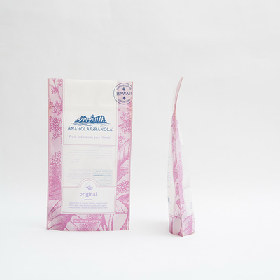 sacchetto di plastica della serratura dello zip dell'imballaggio di 6 colori delle borse di imballaggio per alimenti del Granola 24oz