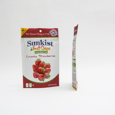 80mm che la metallina OPV sta sul sacchetto della serratura dello zip hanno stampato la borsa asciutta di plastica dell'imballaggio della frutta 0.8oz