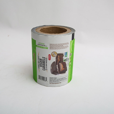 rotolo di film d'imballaggio laminato stampato di plastica dell'involucro dell'alimento del PE 1.8oz di 250mm