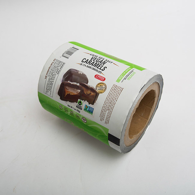 rotolo di film d'imballaggio laminato stampato di plastica dell'involucro dell'alimento del PE 1.8oz di 250mm