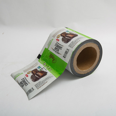 rotolo di film d'imballaggio laminato stampato di plastica dell'involucro dell'alimento del PE 1.8oz di 250mm