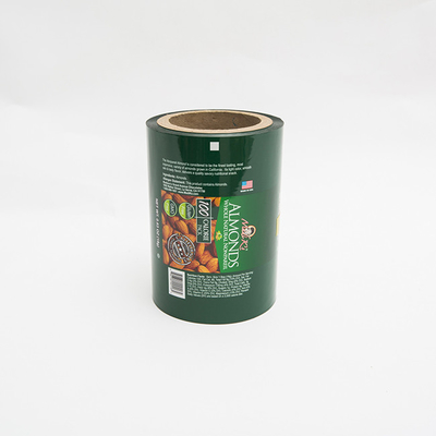 Rotolo di film plastico dell'involucro del film di imballaggio per alimenti della mandorla 0.63OZ Logo Printed