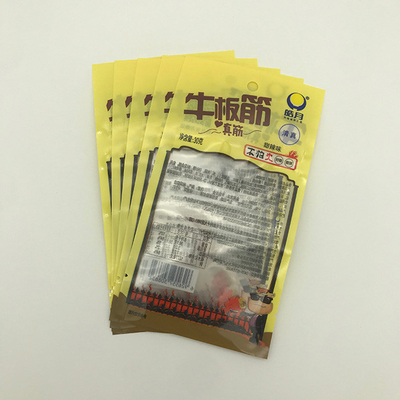 sacchetto laterale della guarnizione tre trasparenti di Rib Food Packaging Bags CPP del manzo 30g